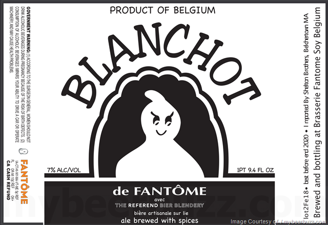 Fantome & The Referend Bier Blendery Collaborate On Blanchot / Nuit Noire