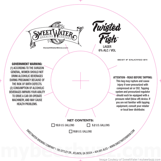 SweetWater – Twisted Fish Lager