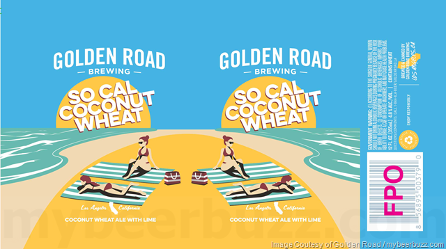 Golden Road – So Cal Coconut Wheat, 329 Days Of Sun, Hefeweizen, Pineapple Cart & Balboa Blonde