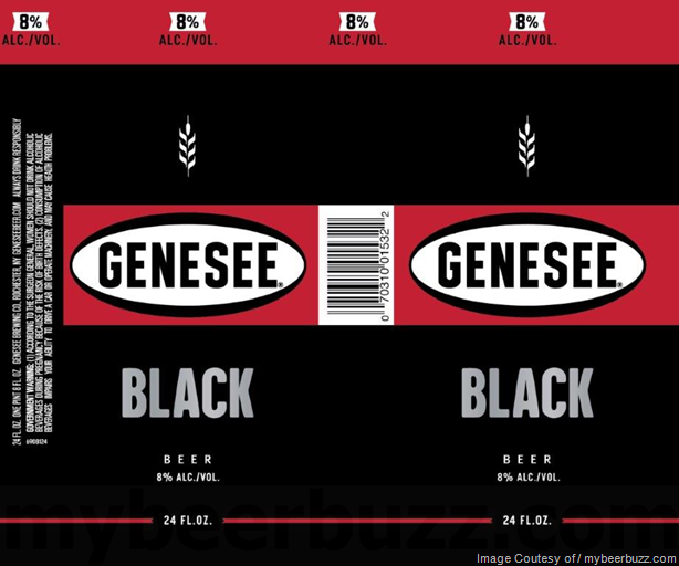 Genesee Adding Black Beer & Genny Light 24oz Cans