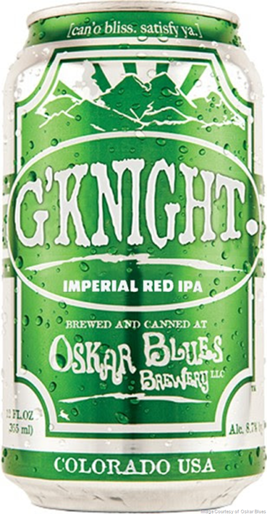 Oskar Blues Brewery Adjusts Pricing on G’Knight Imperial Red IPA