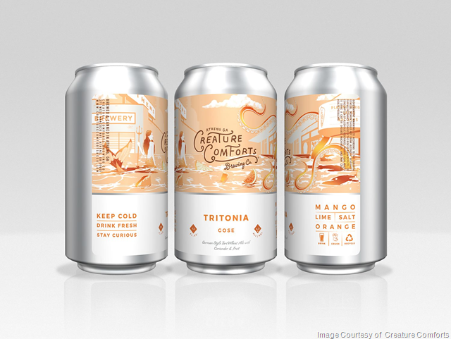Creature Comforts Releasing Mango, Orange & Lime Tritonia 1/19