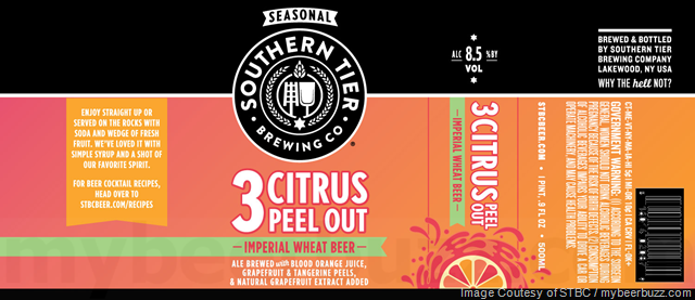 Southern Tier – 3 Citrus Peel Out Returns