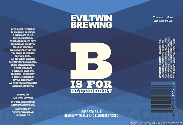 Evil Twin Adding B Is For Blueberry & Dontcha Know Stout