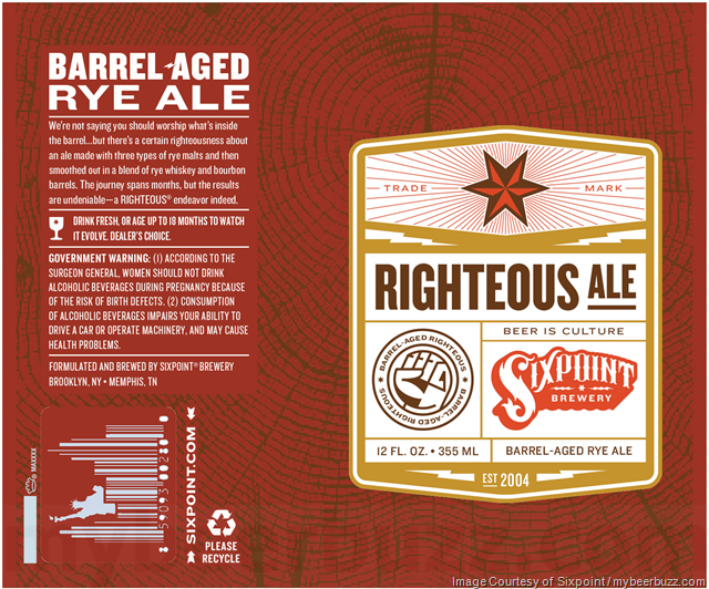 Sixpoint Barrel-Aged Righteous Ale Returns