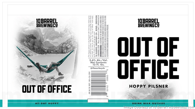 10 Barrel – Out Of Office Hoppy Pilsner, Lil Squeezy IPA, Cloudchaser IPA, Coast Trip, Blood Runs Cold & Pearl IPA