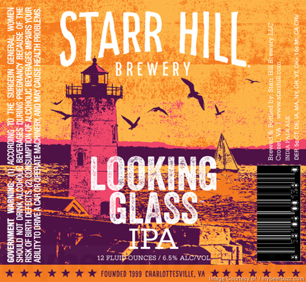 Starr Hill Updating Looking Glass IPA, Amber Ale, Grateful Pale Ale & The Love