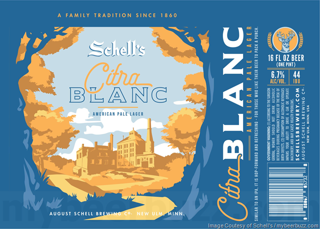 Schell’s Brewing Citra Blanc Coming To 16oz Cans, Stag Series Session IPA & Stag Series Rauchbier, Stag Series Brut Lager, Stag Series Austrian-Style Märzen, 1905 VT & Dry-Hopped Kolsch