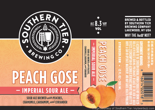 Southern Tier Adding NEW Peach Gose Bottles