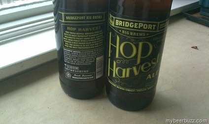 Bridgeport Brewing Hop Harvest 2011