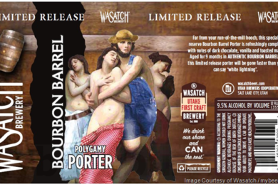 Wasatch Brewery Bourbon Barrel Polygamy Porter, Pumpkin & First One Down 12oz Cans