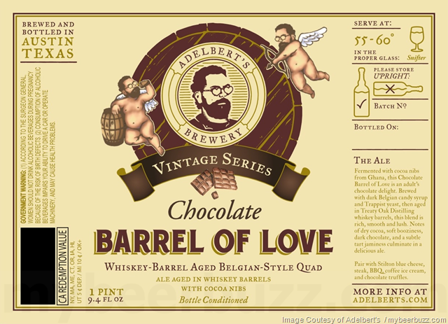 Adelbert’s Brewery Vintage Series – Barrel Of Love