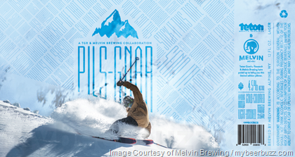 Melvin Brewing & Teton Gravity Research Collaborate On Pils-Gnar Cans