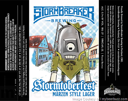 StormBreaker Brewing – Stormtoberfest Märzen-Style Lager
