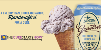 Graeter’s Ice Cream &Braxton Brewing Team Up for a Limited Edition Ale in Support of a Cure for Childhood Cancer