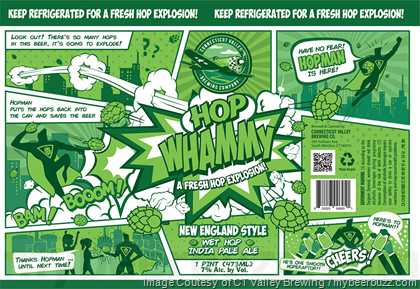 Connecticut Valley Brewing – Hop Whammy 16oz Cans