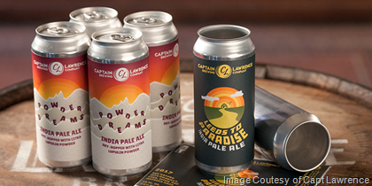 Captain Lawrence Leeds To Paradise & Powder Dreams Cans Coming 8/17