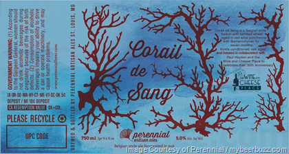 Perennial Artisan Ales & The Wine And Cheese Place Collaborate On Corail de Sang
