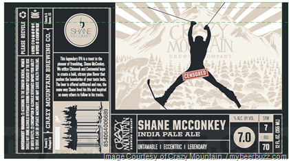 Crazy Mountain Adding Shane McConkey IPA & Snowcat Cans