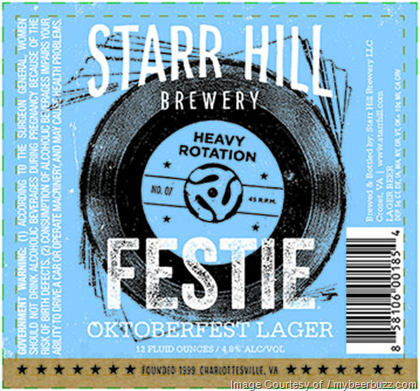 Starr Hill Heavy Rotation – Festie Oktoberfest Lager
