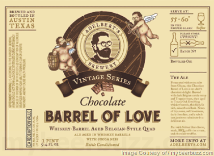 Adelbert’s Vintage Series – Chocolate Barrel Of Love