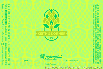 Perennial Artisan Ales – Keith’s Korner IPA 16oz Cans