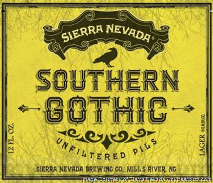 Sierra Nevada Adding Southern Gothic Unfiltered Pils Bottles