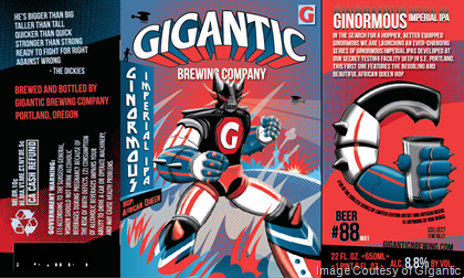 Gigantic Brewing Releasing Ginormous IPA Versions