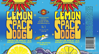 Asheville Brewing – Lemon Space Dog & Drunken Ninja Master
