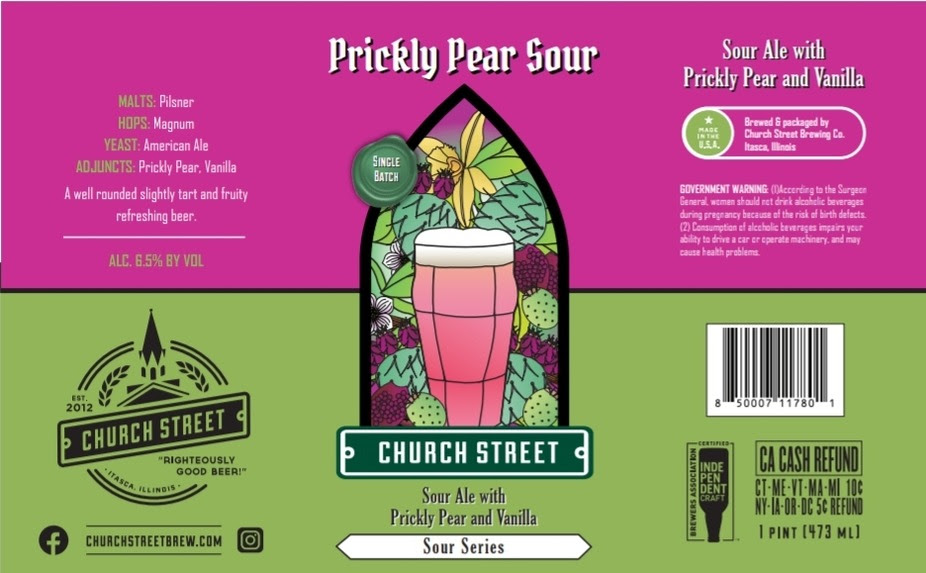 Church Street Releasing Prickly Pear Sour