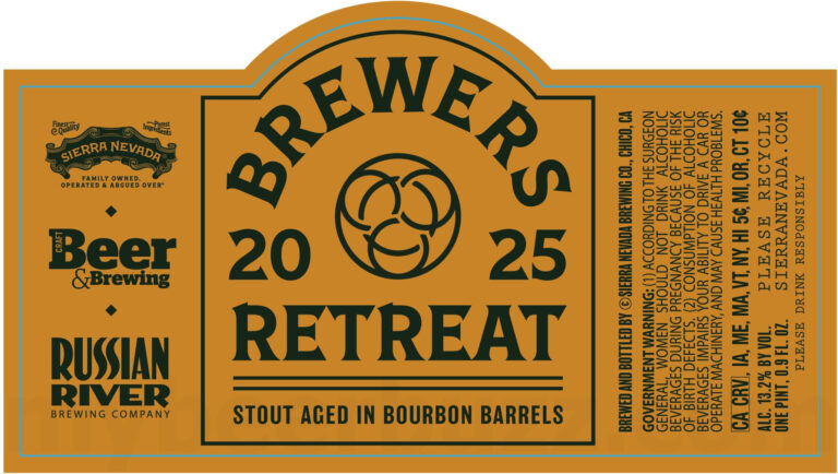 2025 Sierra Nevada Russian River Brewers Retreat 16.9-oz Bottles