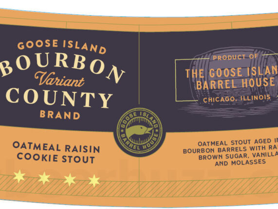 2026 Goose Island Bourbon County Brand Variant Oatmeal Raisin Cookie STout 16.9-oz Bottles