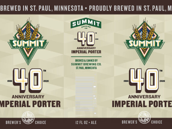 2026 Summit Brewing 40 Anniversary 12-oz Cans