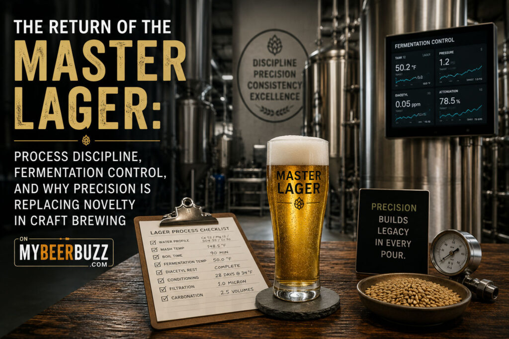 The Return of the Master Lager: Process Discipline, Fermentation Control, and Why Precision is Replacing Novelty in Craft Brewing