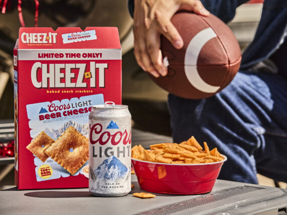 Something Cheesy Has Been Brewing: Cheez-It® And Coors Light Debut New Limited-Edition Beer Cheese Flavored Crackers