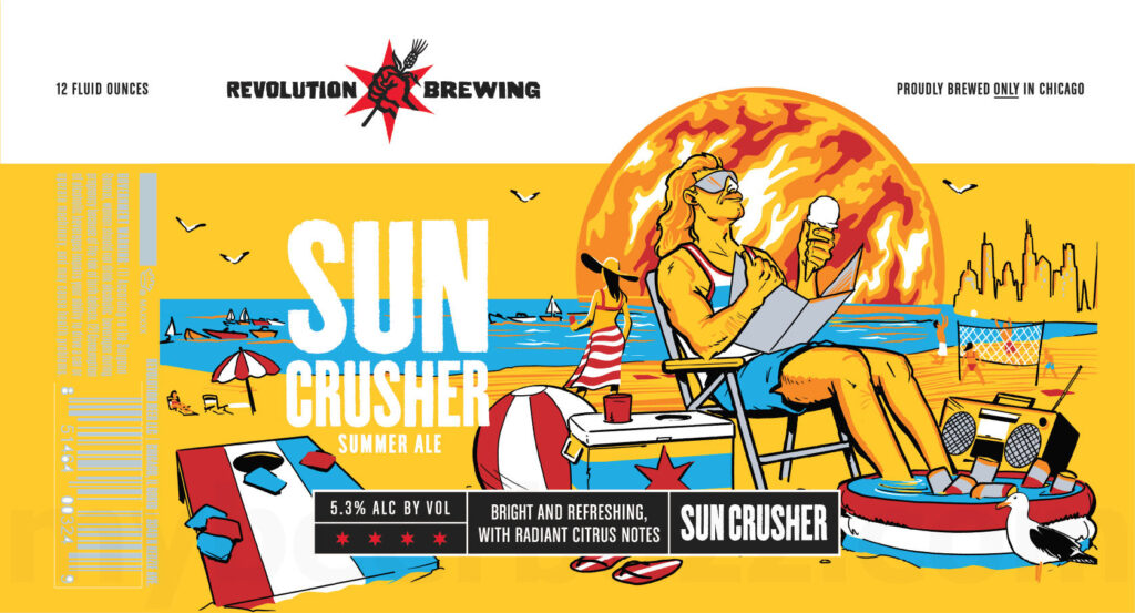 2026 Revolution Brewing Sun Crusher 12-oz Cans