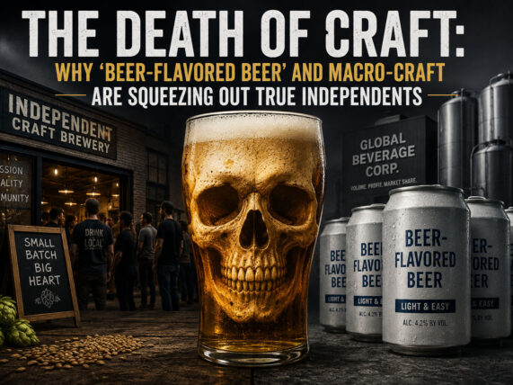 The Death of Craft: Why 'Beer-Flavored Beer' and Macro-Craft Are Squeezing Out True Independents 95 The Death of Craft: Why 'Beer-Flavored Beer' and Macro-Craft Are Squeezing Out True Independents