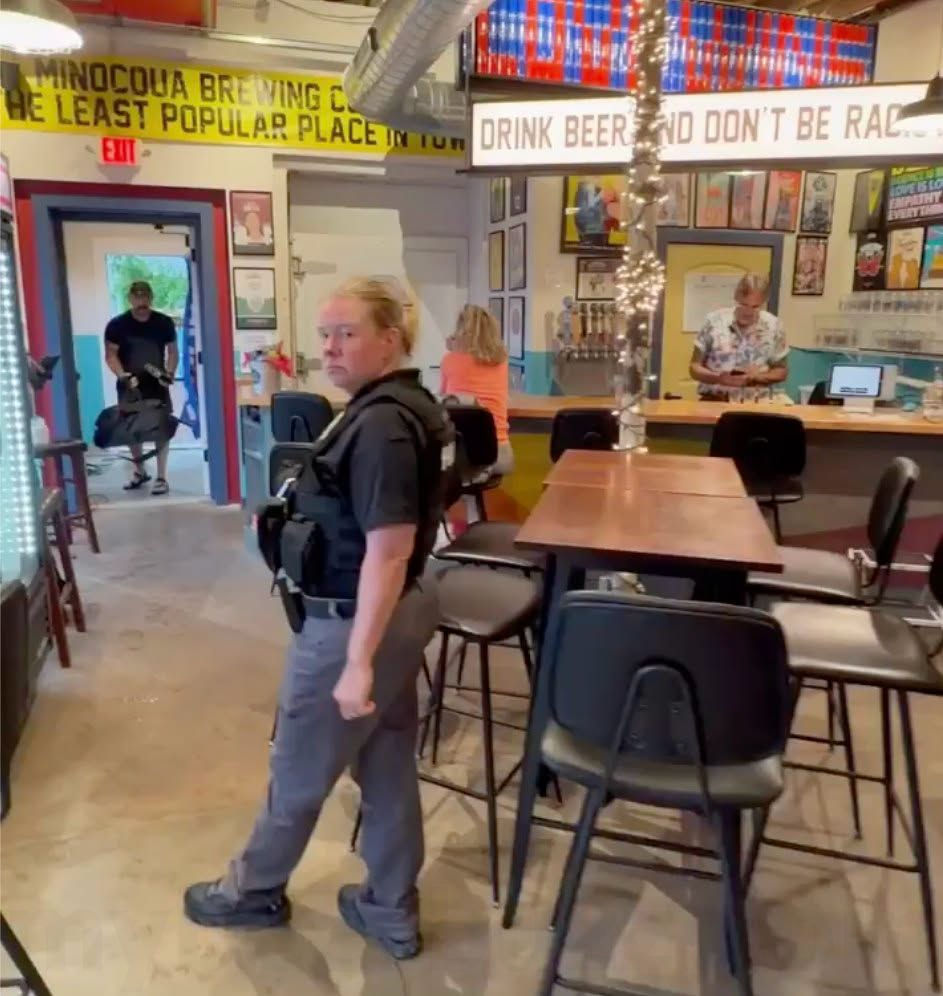 Minocqua Brewing Company Raid