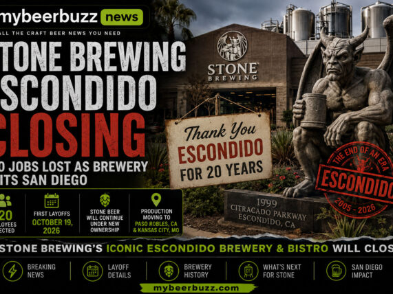 Stone Brewing Escondido Closing: 220 Jobs Lost as Brewery Exits San Diego