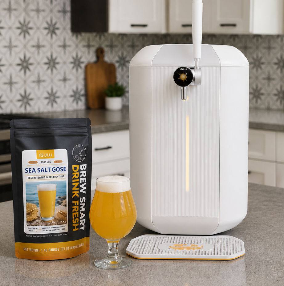 Crafting Perfection With The iGulu Master Mode Premium Card & Sea Salt Gose Kit (Review) 14 igulu brew day sea salt goze