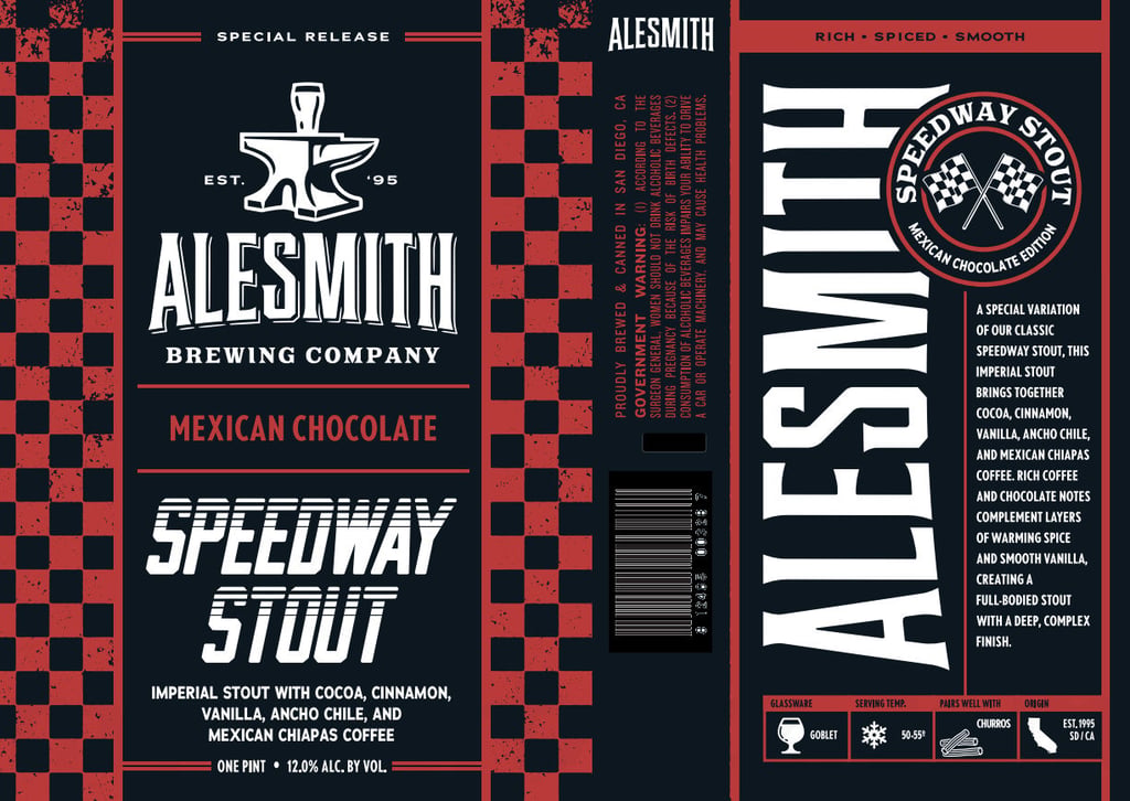 AleSmith Speedway Stout Mexican Chocolate & Jamaica Blue Mountain