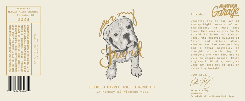 Monday Night Brewing For My Friend In Memory Of Winston Wood