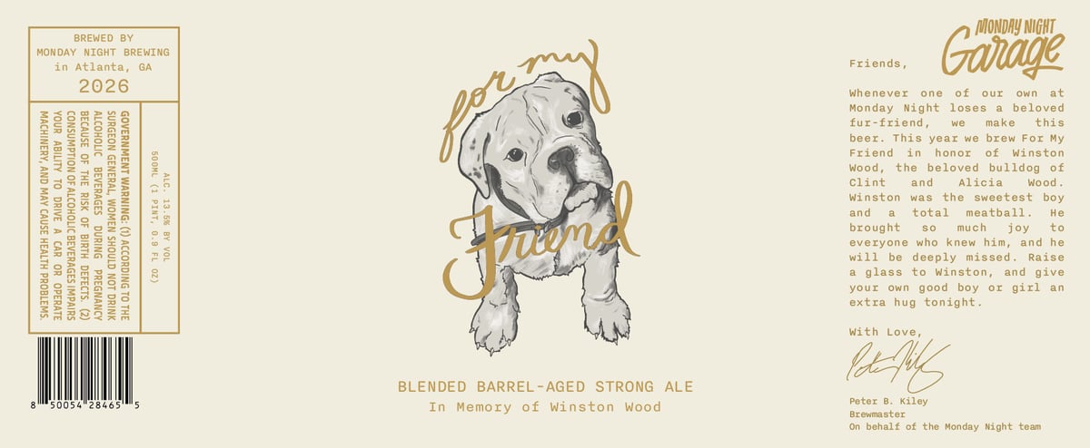 Monday Night Brewing For My Friend