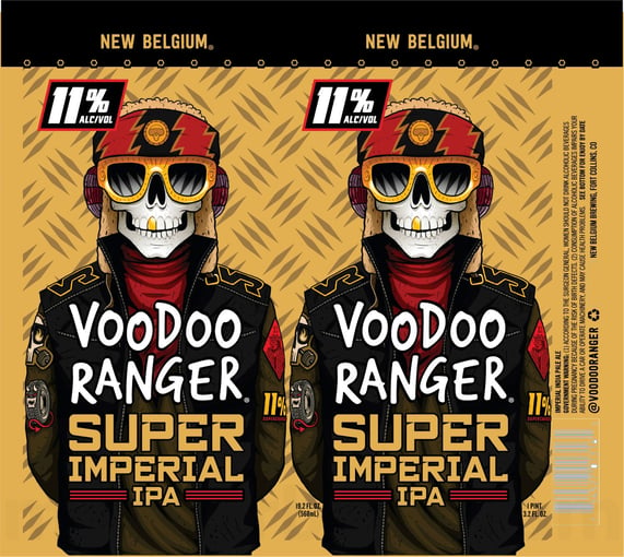 New Belgium Voodoo Ranger Super Imperial IPA Coming To 19.2-oz Cans 92 New Belgium Voodoo Ranger Super Imperial IPA