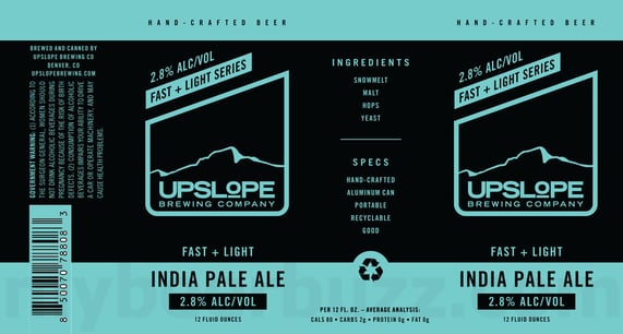 Upslope Fast + Light IPA