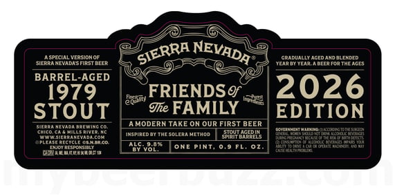 Sierra Nevada 1979 Stout Coming To Friends Of The Family Series 105 Sierra Nevada 1979 Stout