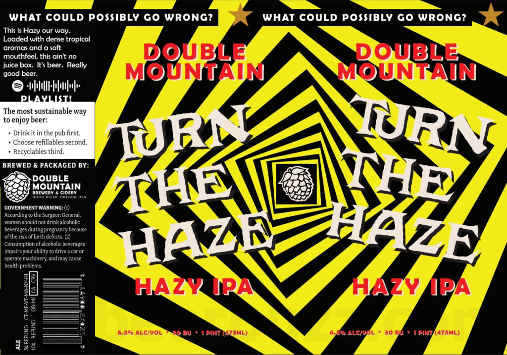 Double Mountain Turn The Haze Coming To Cans