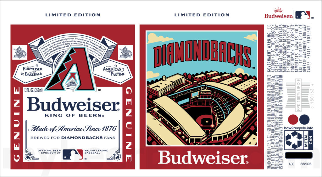 Budweiser Baseball Stadium Cans Coming For 2027 Season