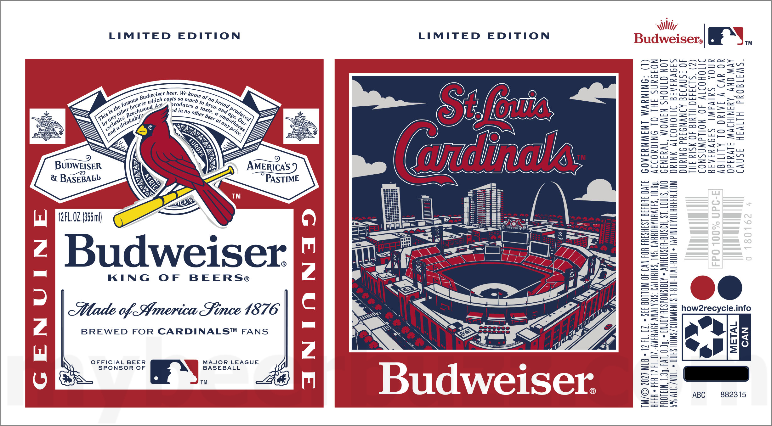Budweiser Baseball Stadium Cans Coming For 2027 Season 14 Budweiser Baseball Stadium Cans