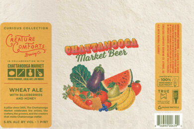 Creature Comforts Chattanooga Market Beer Collaboration Cans